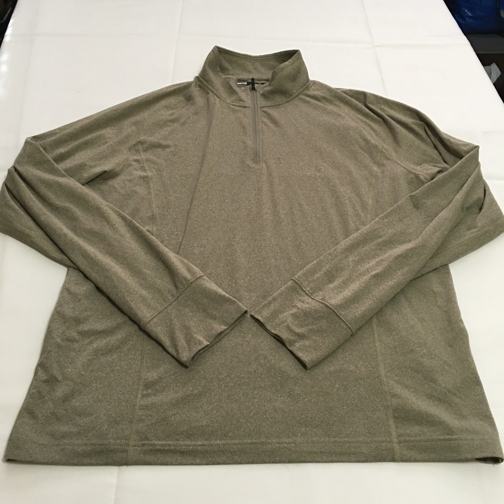 REI Co-op Pullover Mens Large 1/4 Zip Long Sleeve Thumbhole